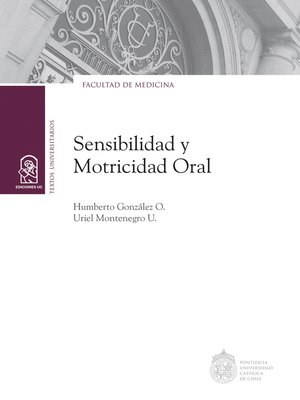 cover image of Sensibilidad y motricidad oral